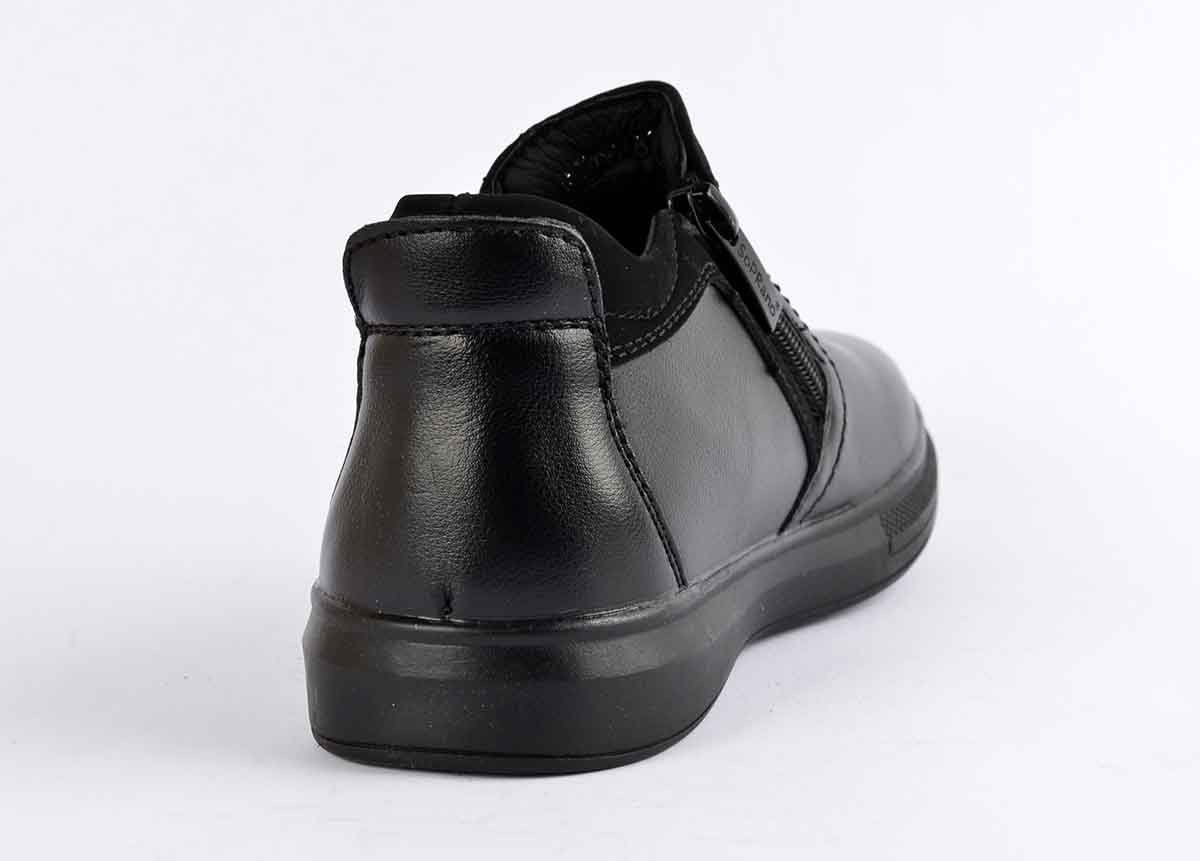 Ботинки дет. мал. Soprano RC805 молния (31-36) черный